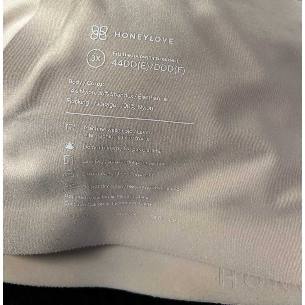 Honey Love‎ Lift Crossover Bra 3X